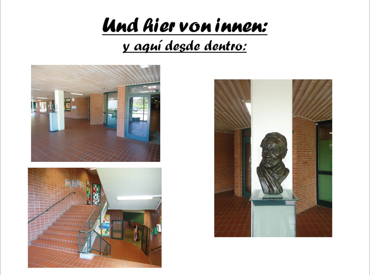 Und hier von innen