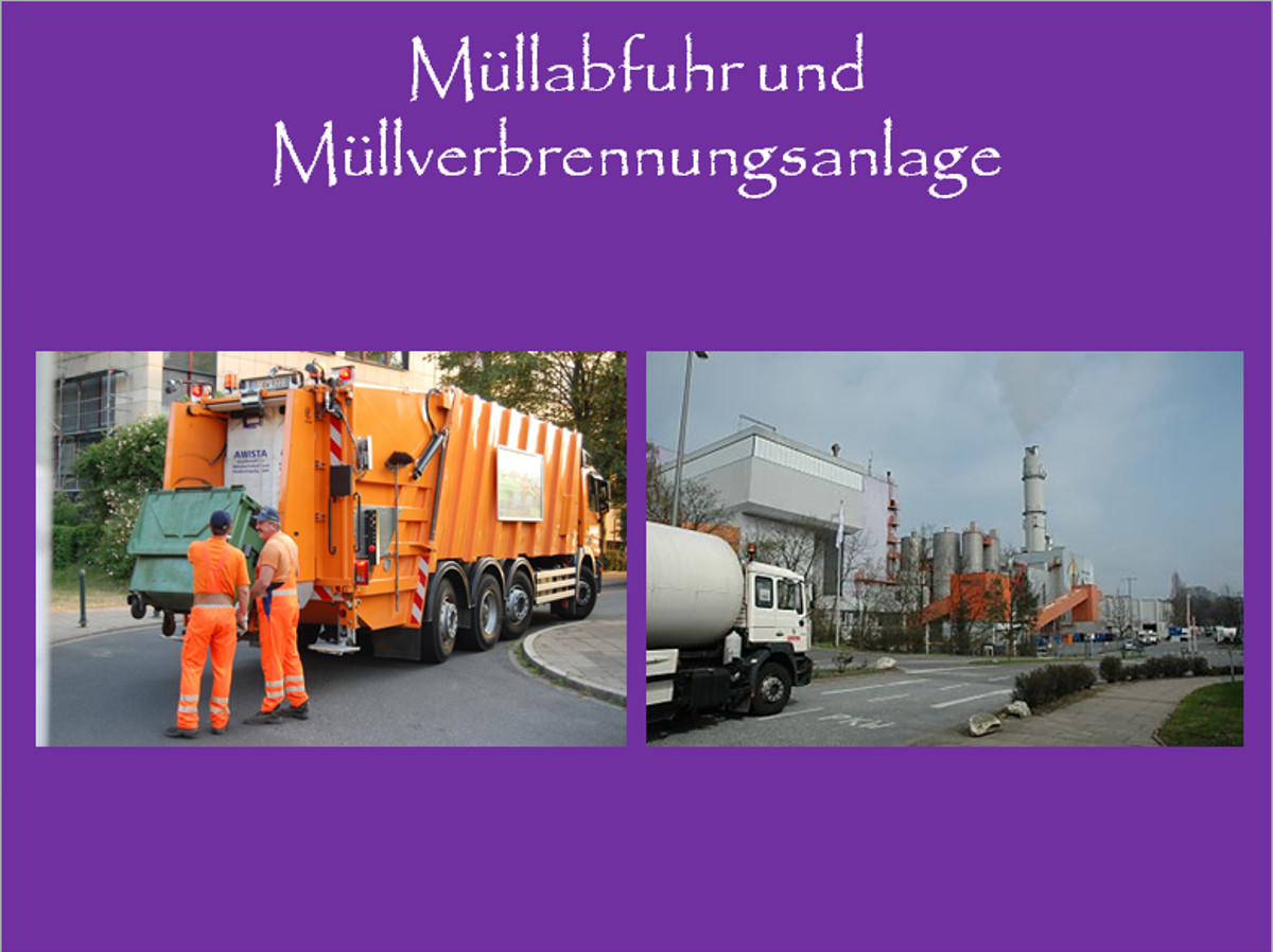 Müllsammelaktion Schule 2