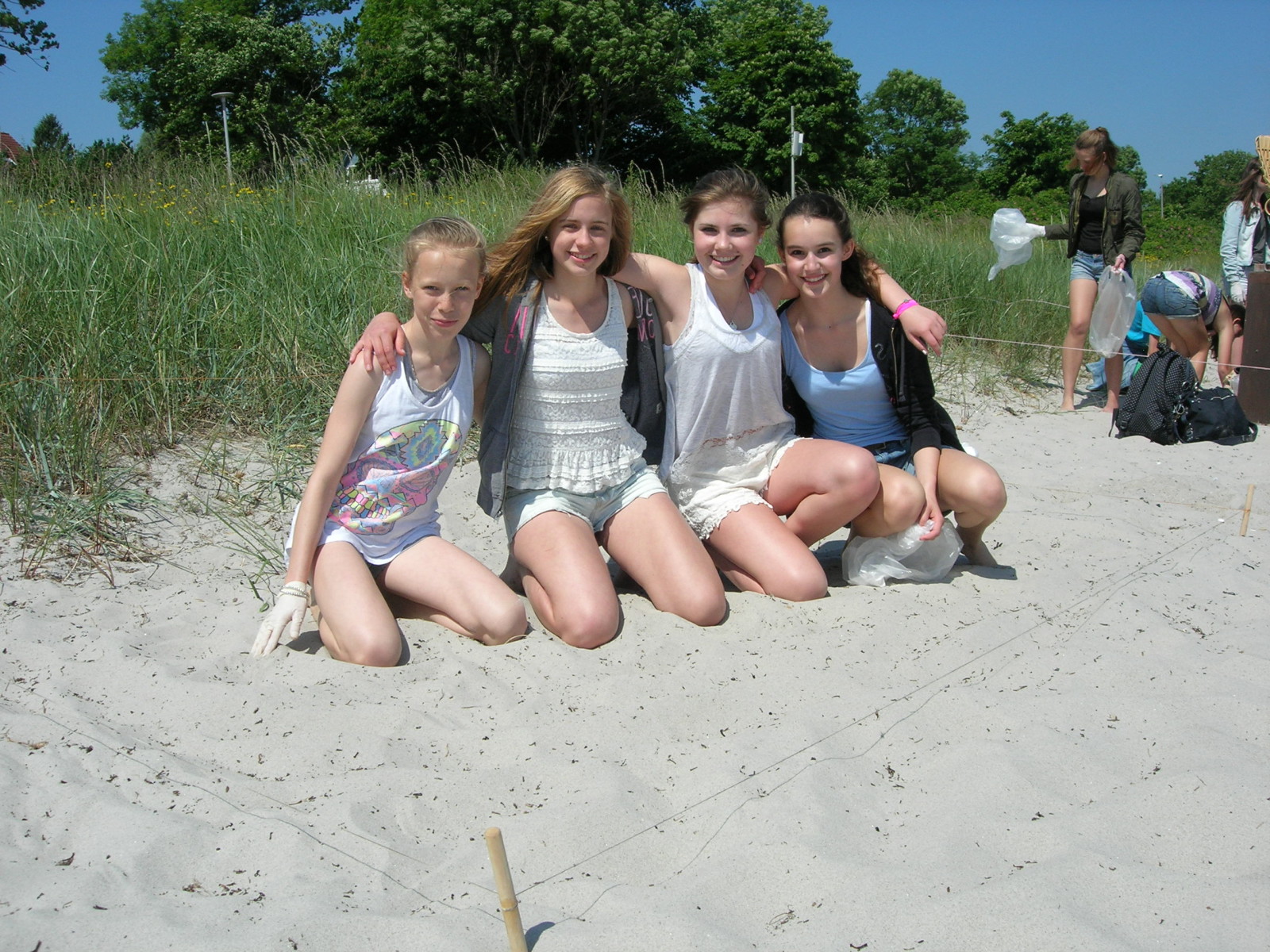 Probennahme am Eckernförder Strand 7